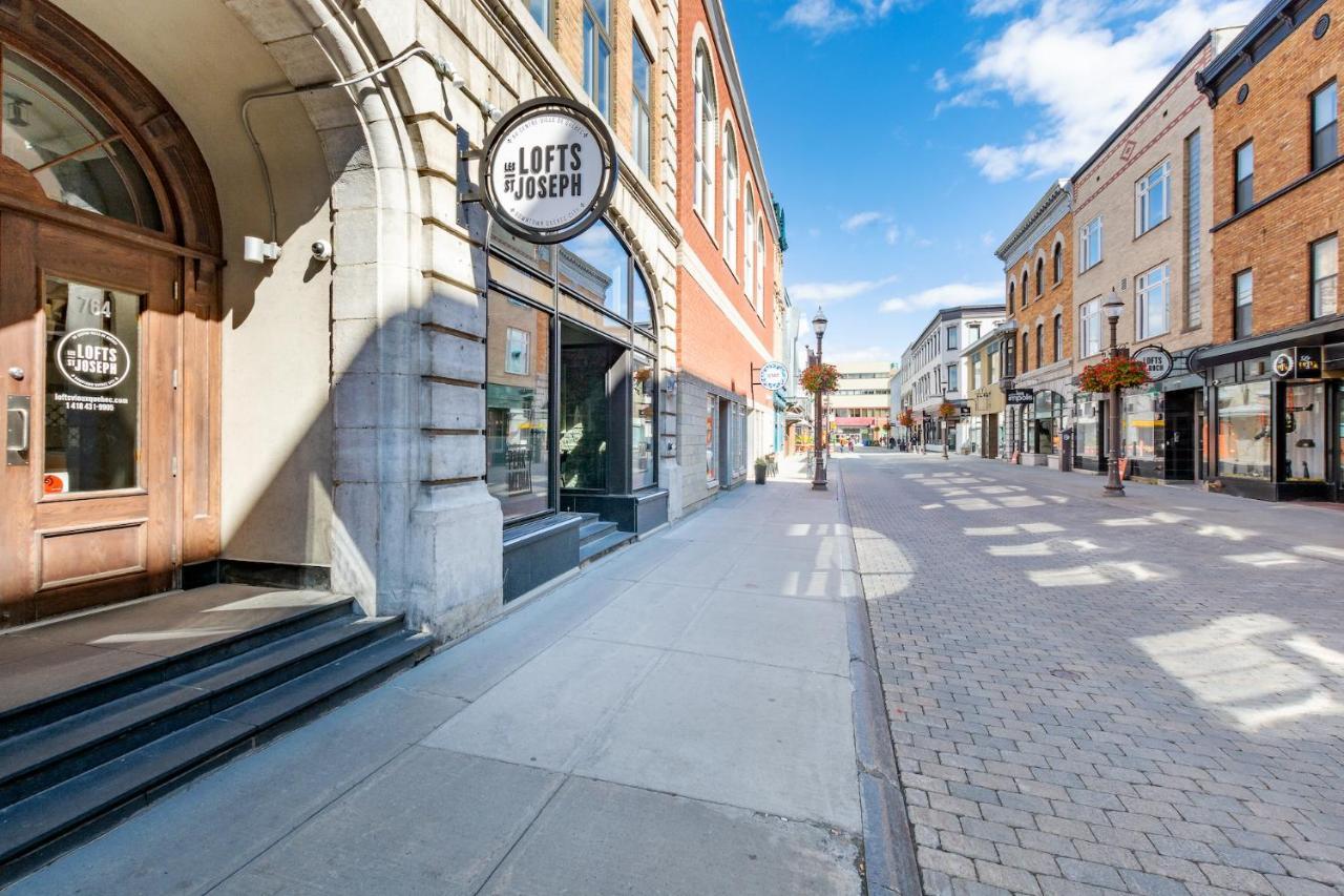 Les Lofts St-Joseph - Par Les Lofts Vieux-Quebec Apartment Exterior photo